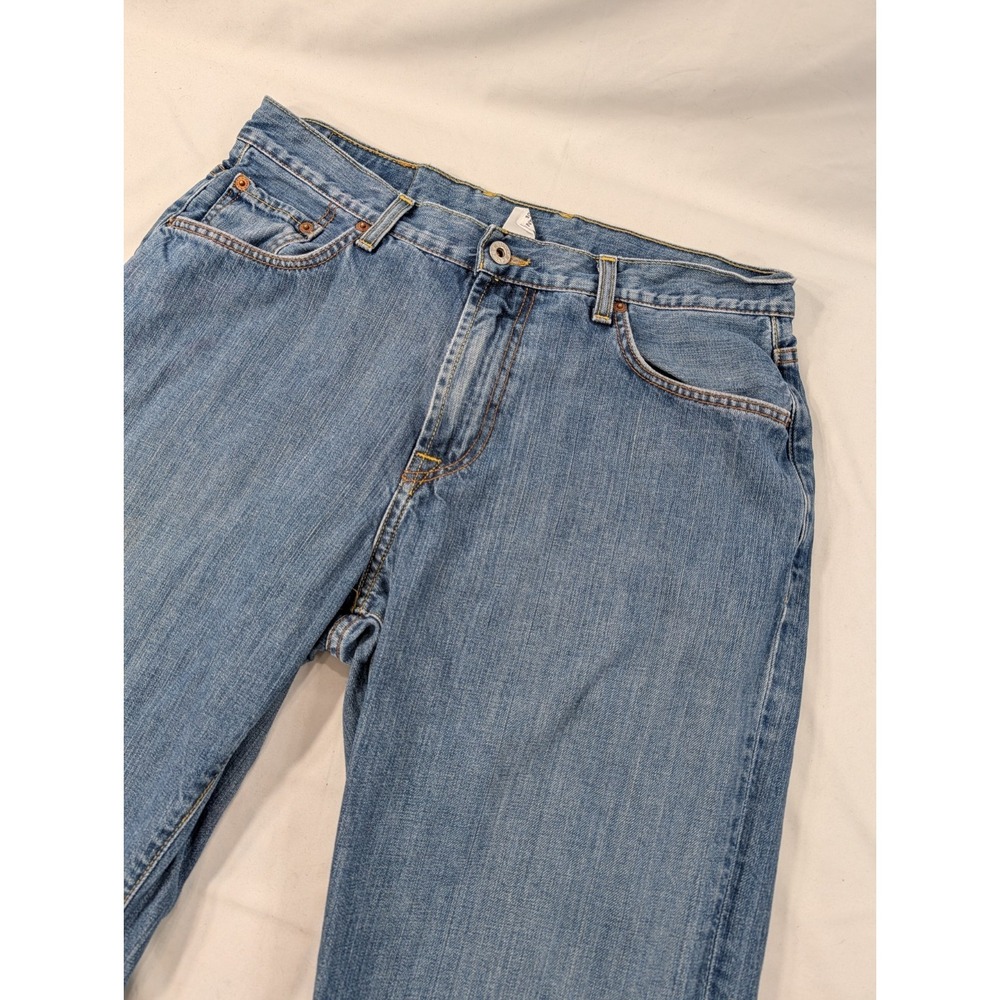 Vintage‎ Lucky Brand Dungarees Medium Wash Straight Leg  32x31 (33 Tag) USA Made